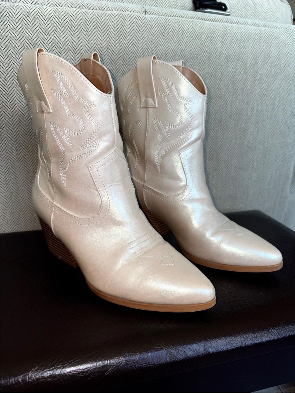 Women's Pearl Western Cowgirl Boots